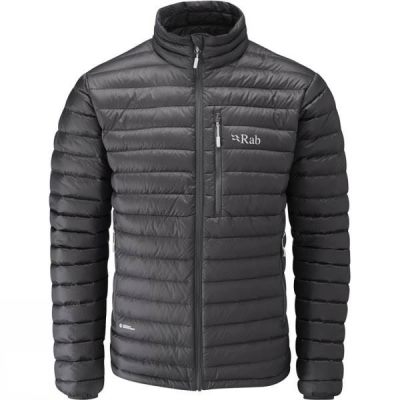 Chaquetas Rab Microlight Hombre Negras - Chile SLV743962